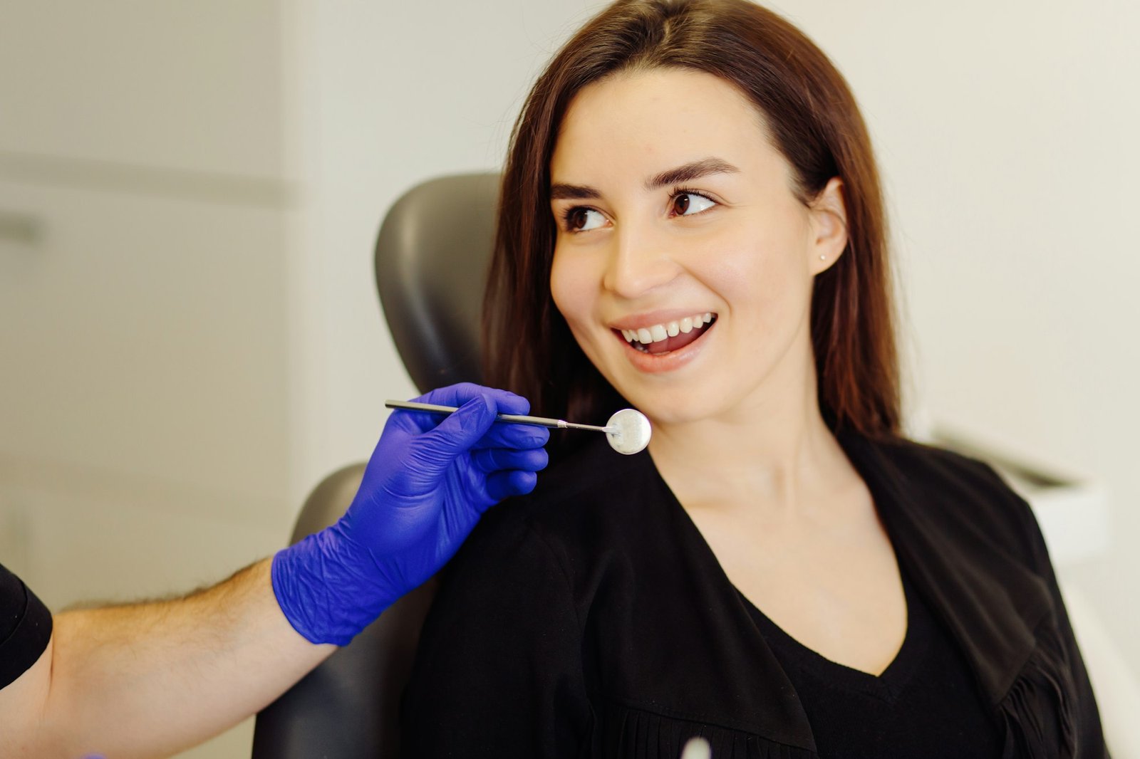 At the dentist's examination
